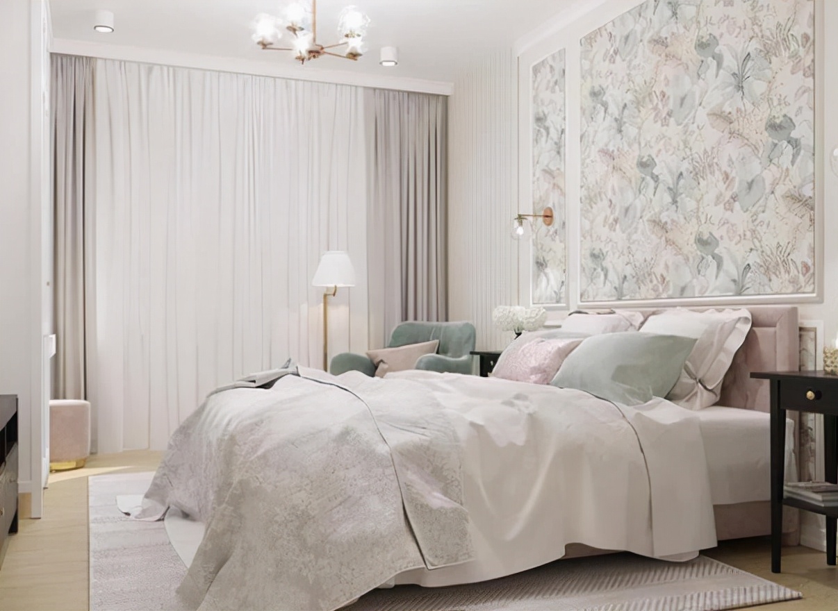 |45㎡纯色素雅小屋，极致的温馨感，让人感到心情舒畅，羡慕