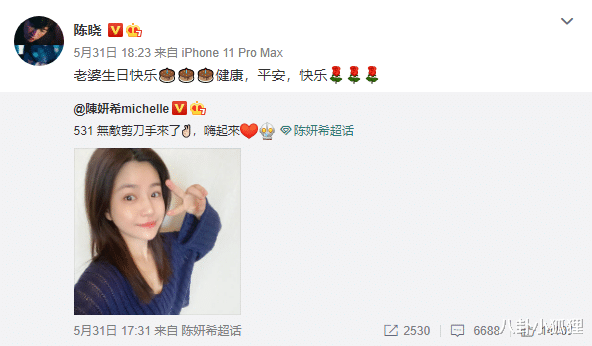 陈妍希|陈妍希六一晒儿子正脸照，因配文被疑怀二胎，4岁小星星阳光帅气