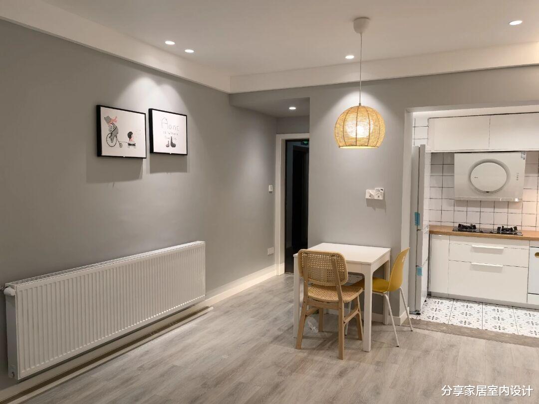 新房正式装修完工，墙面刷网红灰特别耐看，非常期待早点入住！