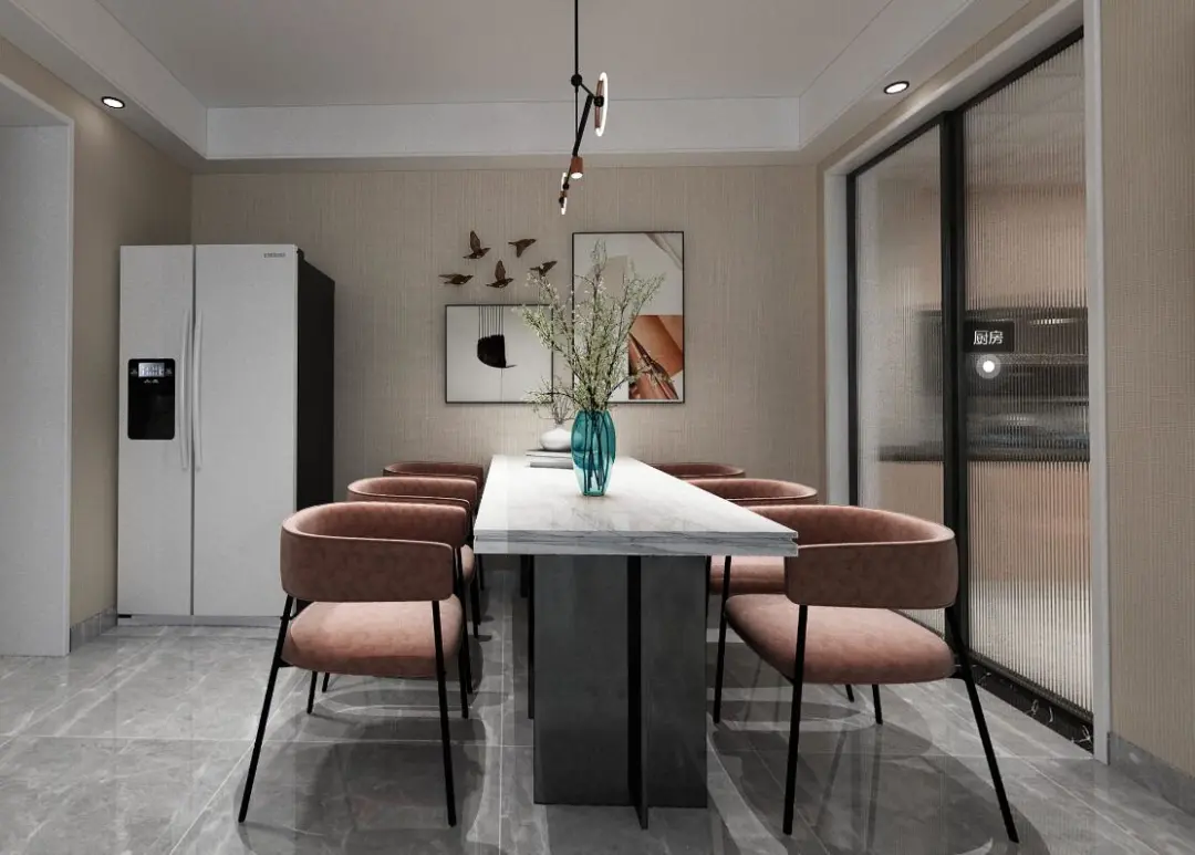 |110㎡现代风格案例，装出轻奢小资之家！