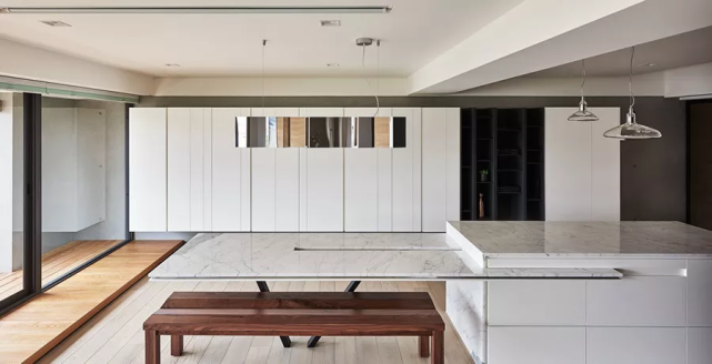 简易设计|116㎡三房改一房，客餐厨全开放布局，蜗居变豪宅