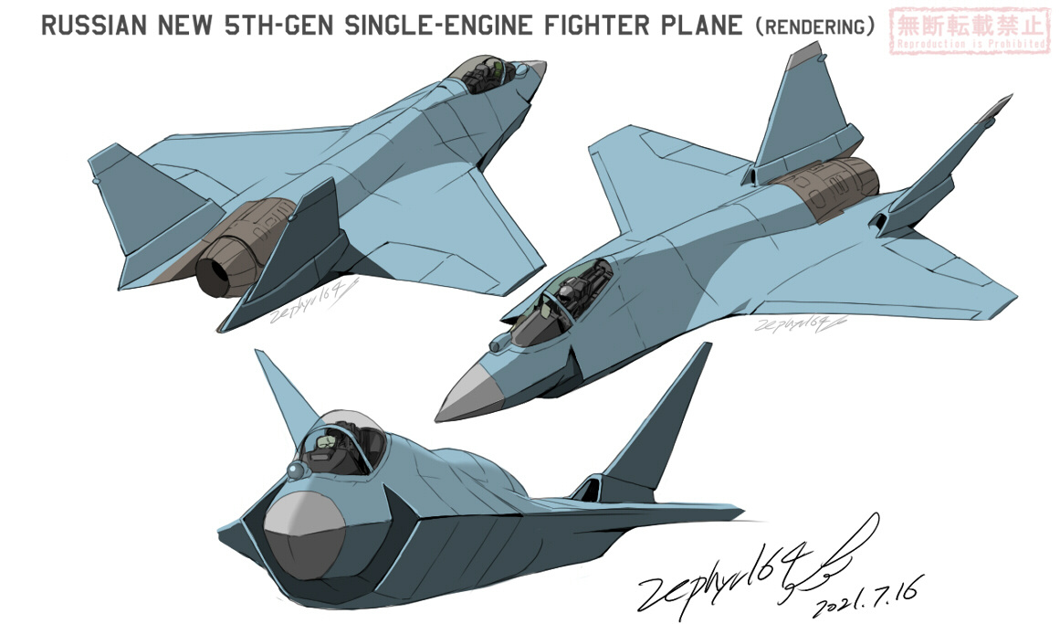 F-35|俄国全新隐形战机气动布局有亮点，成飞也曾尝试，和F35截然不同