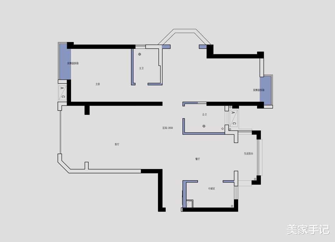 福建夫妇107㎡的家火了，仅凭一个客厅就圈粉无数，空间利用率超高
