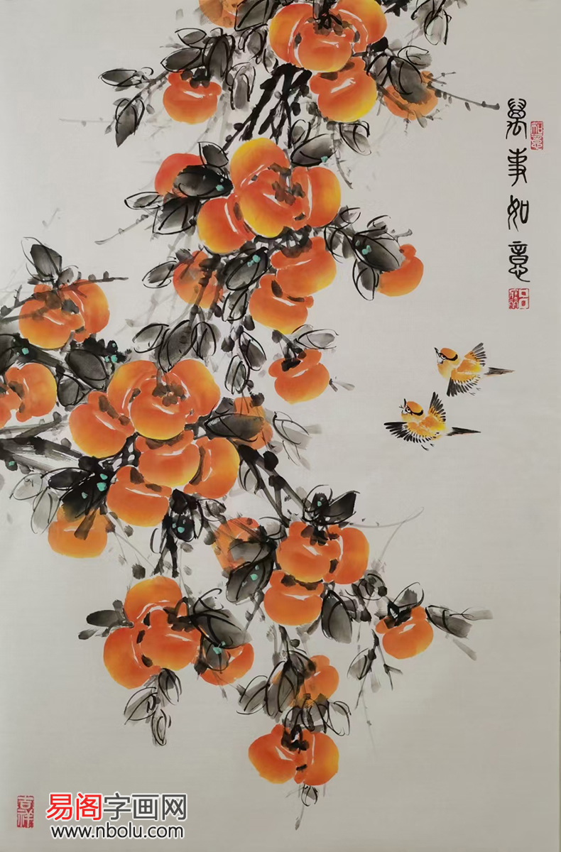 花鸟画|吕壮丽(青石)花鸟画：物我两忘  满纸花香
