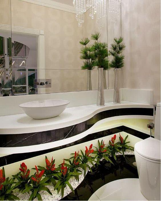 如何打造高逼格的卫生间？将洗漱台面延长一截，秒变高端大气