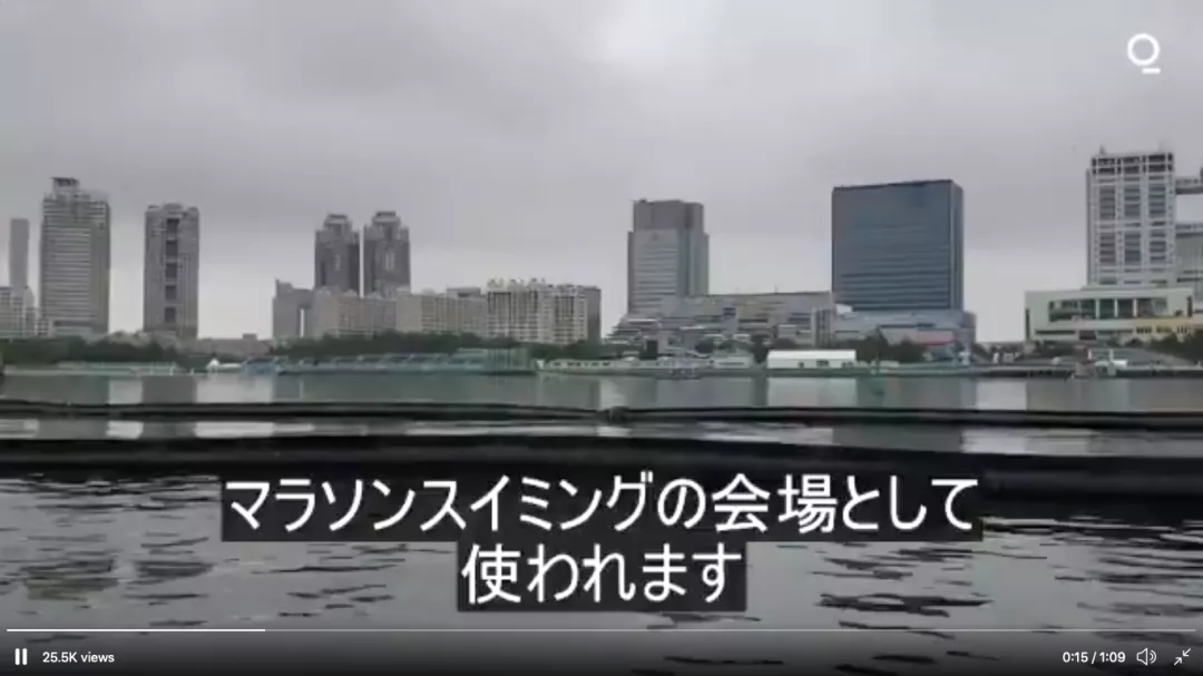 大橙子爆料|东京湾铁人三项多个选手狂吐，日本网友：水这么脏，我游我也吐
