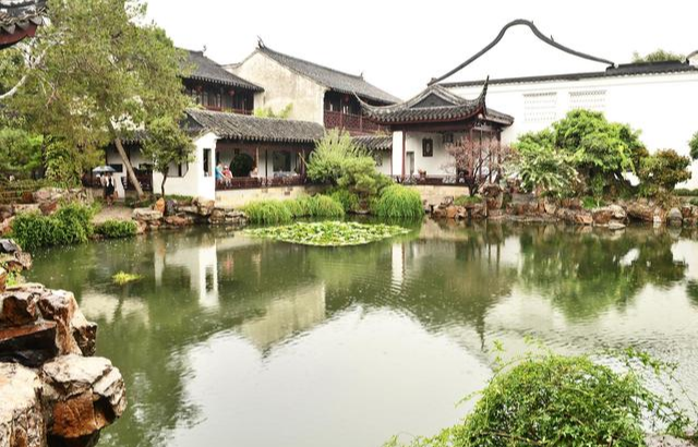 中山|假山山石与建筑的结合形式（二）：抱角、镶隅及粉壁置石