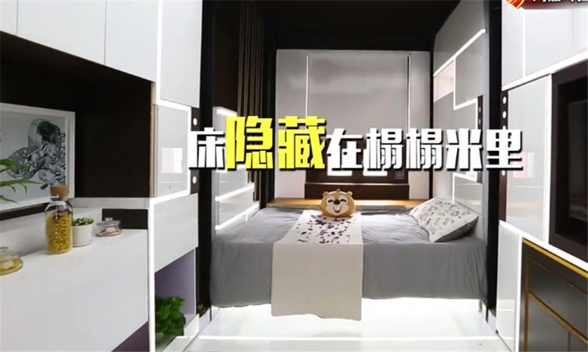 23㎡公寓有7居室，卫生间塞下浴缸？这对小俩口的家也太绝了