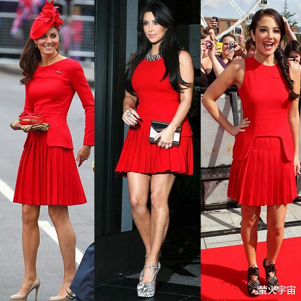 金·卡戴珊|英国王妃凯特与金·卡戴珊撞衫，被专家猛烈批评，不能比女王亮眼