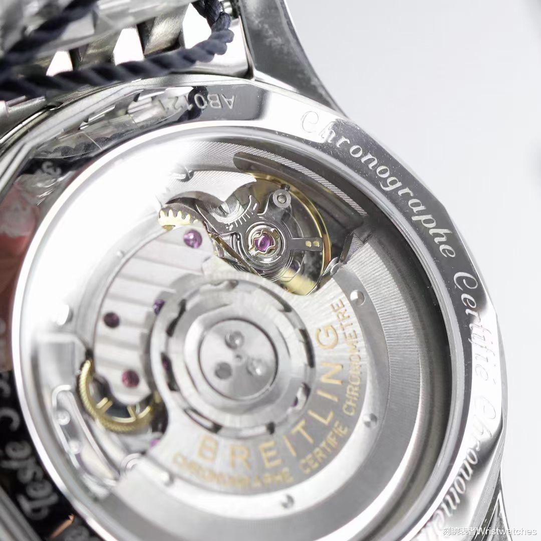 刻腕表者Wristwatches GF厂百年灵航空计时B01系列复刻表做工测评!