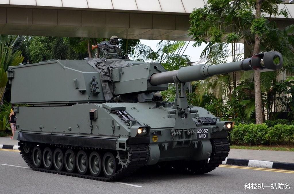 自行火炮|法国AUF1自行火炮，外观造型奇特，但却拥有强悍性能！