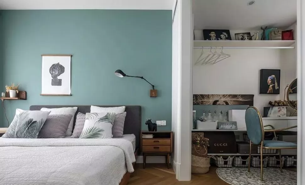 甲醛|她89㎡的家开挂了,小两居还能拥有衣帽间、开放式书房!