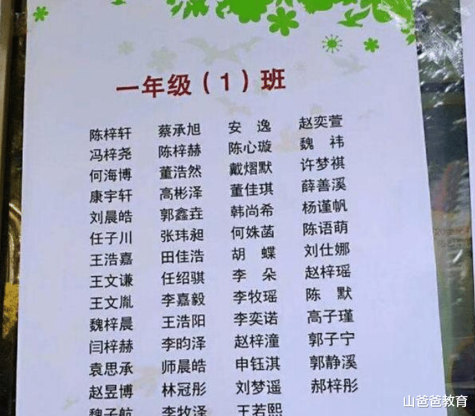 大学|中小学开学第一天，新生名字让老师“自闭”，多年大学白上了