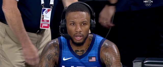 小喵姐|利拉德：NBA与国际篮联不同，没有三秒区，很多规则现场现学