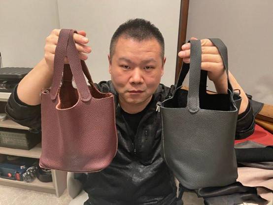 岳云鹏|郑敏晒岳云鹏亲手给自己做皮包，满桌烟头惹惆怅、头发秃顶让人疼