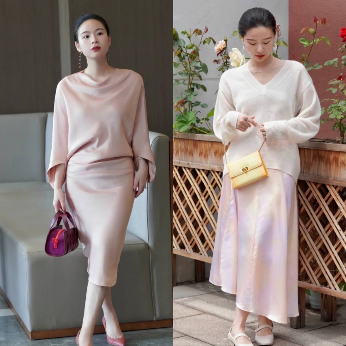静静时尚达人|30岁小个子如何穿出气质？这16套秋天look快看看，女人味十足