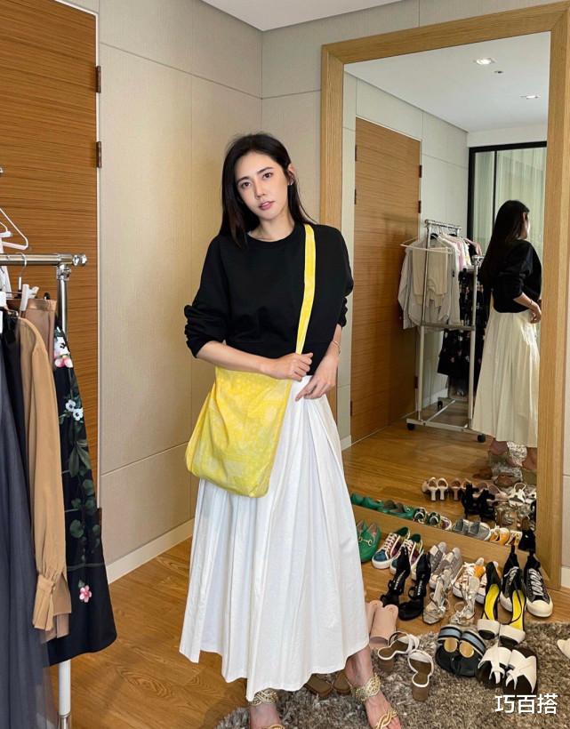 巧百搭|中国媳妇秋瓷炫衣品不输全智贤，私服穿搭尽显气质，女神范十足