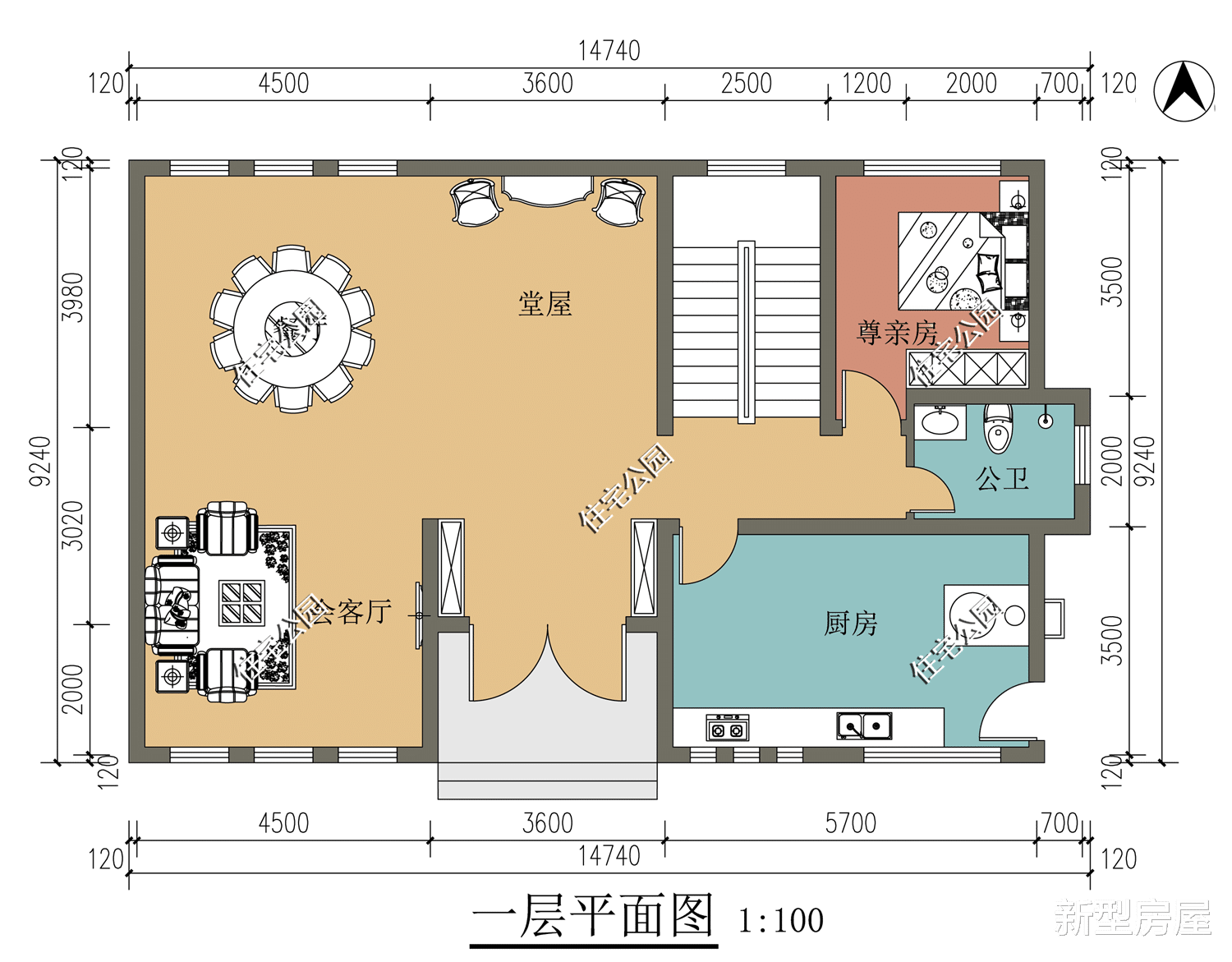 看看这3套图纸，是不是比设计师花132万改造的农房，更适合农村？