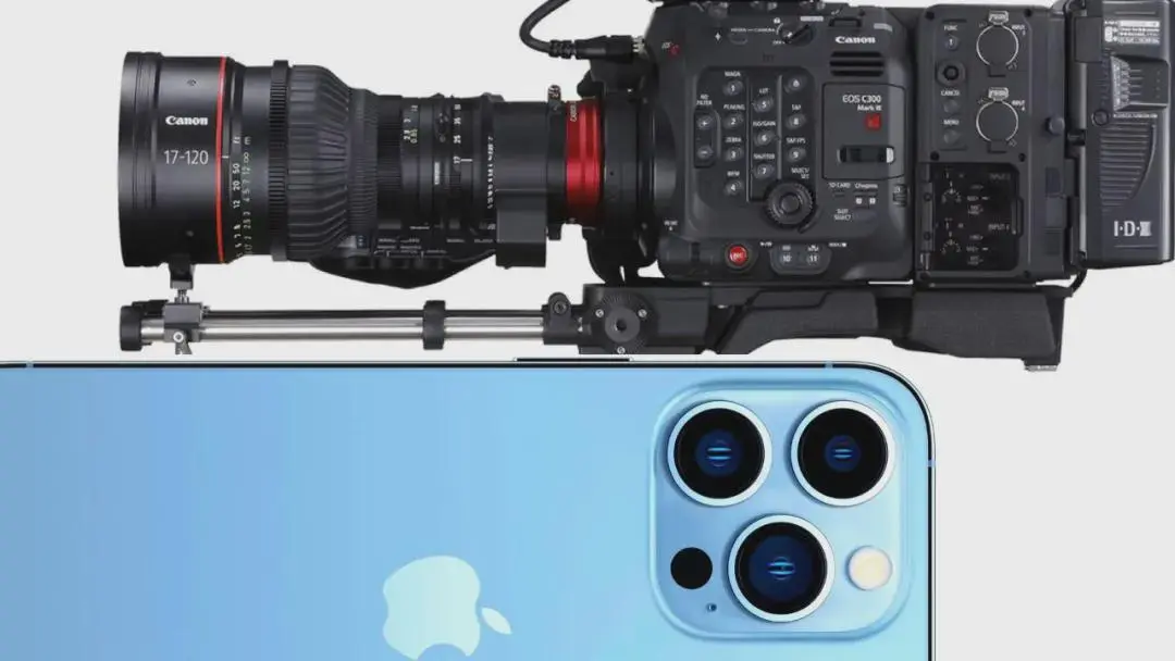 电影|佳能EOS C300电影机和iphone 13 Pro谁更强？