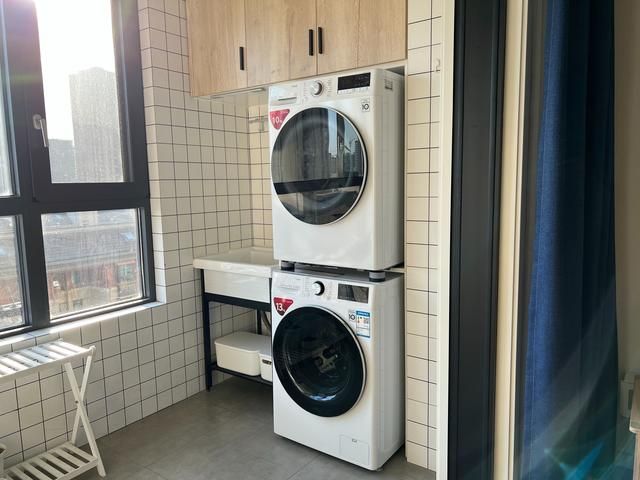 LG|小户型也有大幸福：LG 高颜值 13KG洗+10KG烘 大容量洗烘套装体验