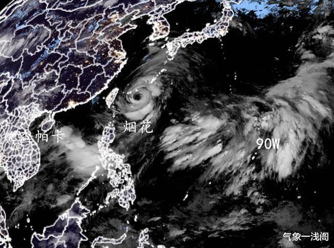 台风 90W增强，8号台风快来了？分析：6号烟花更向西，影响华东或升级