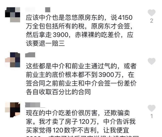 住房公积金|4150万元豪宅中介吃差价250万？找了两家中介代理，收了两份钱！