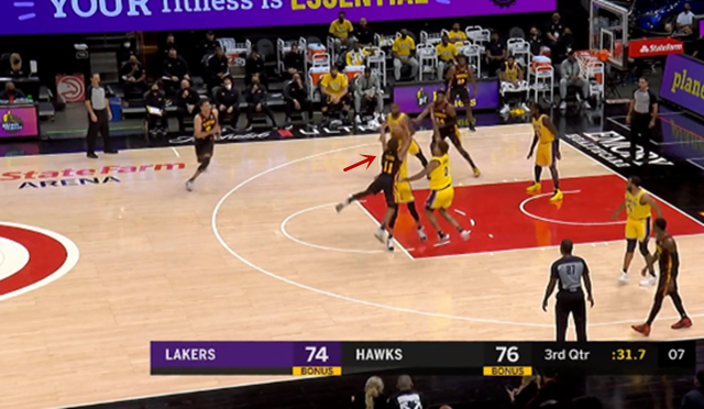 库兹马|帅呀马哥！不慌张不失位不吃晃！库兹马完美防守吹羊：此处禁止碰瓷