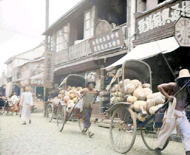 星叨叨 南京历史老照片：1932年的“街头状况、生活场景”，你见过吗？