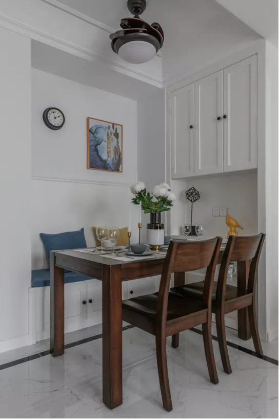 87㎡ 简约美式，清新混搭，生活就该这样缤纷绚丽！