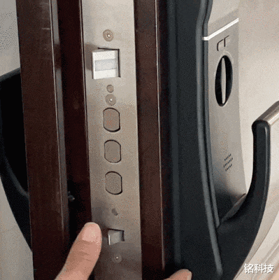 苍南 凯迪仕K9-V可视猫眼智能锁安装体验：安全又实用