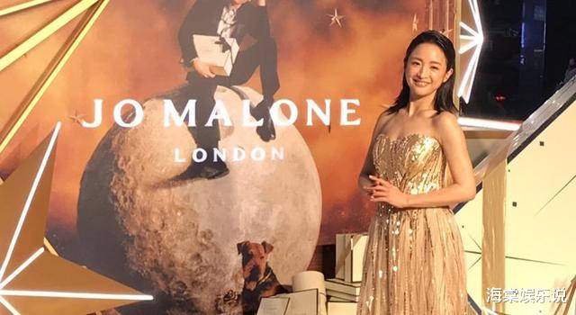 林依晨|林依晨11月25日现身超辣，产后上围暴增，穿鎏金抹胸长裙美艳脱俗