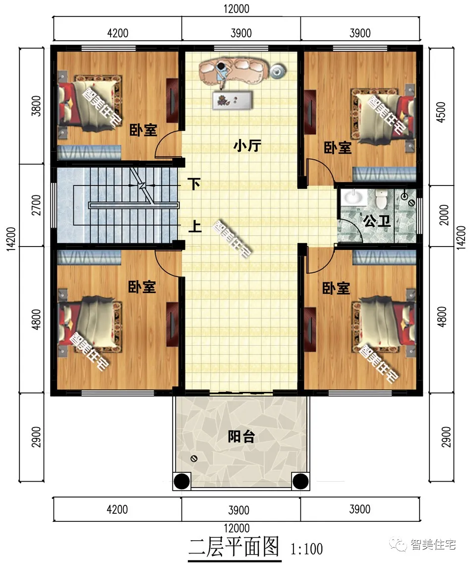 卧室|只要能看到家人的笑颜，建房再忙再累，这些付出都是值得的