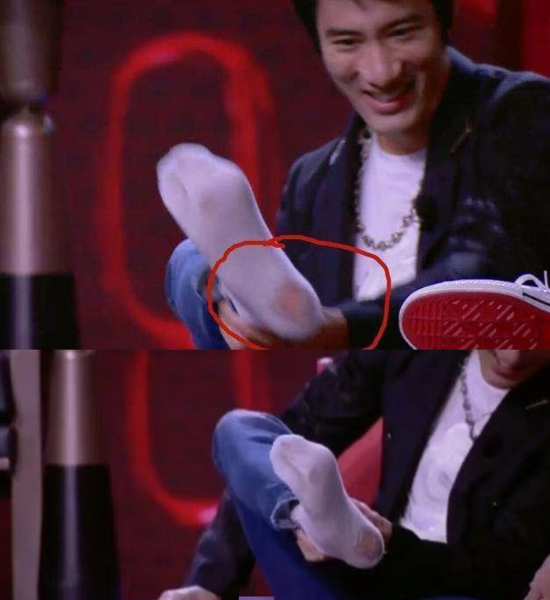 奶果的妈咪 王力宏满脸胡子显沧桑，生活节俭袜子破洞还在穿，认养了20个孤儿