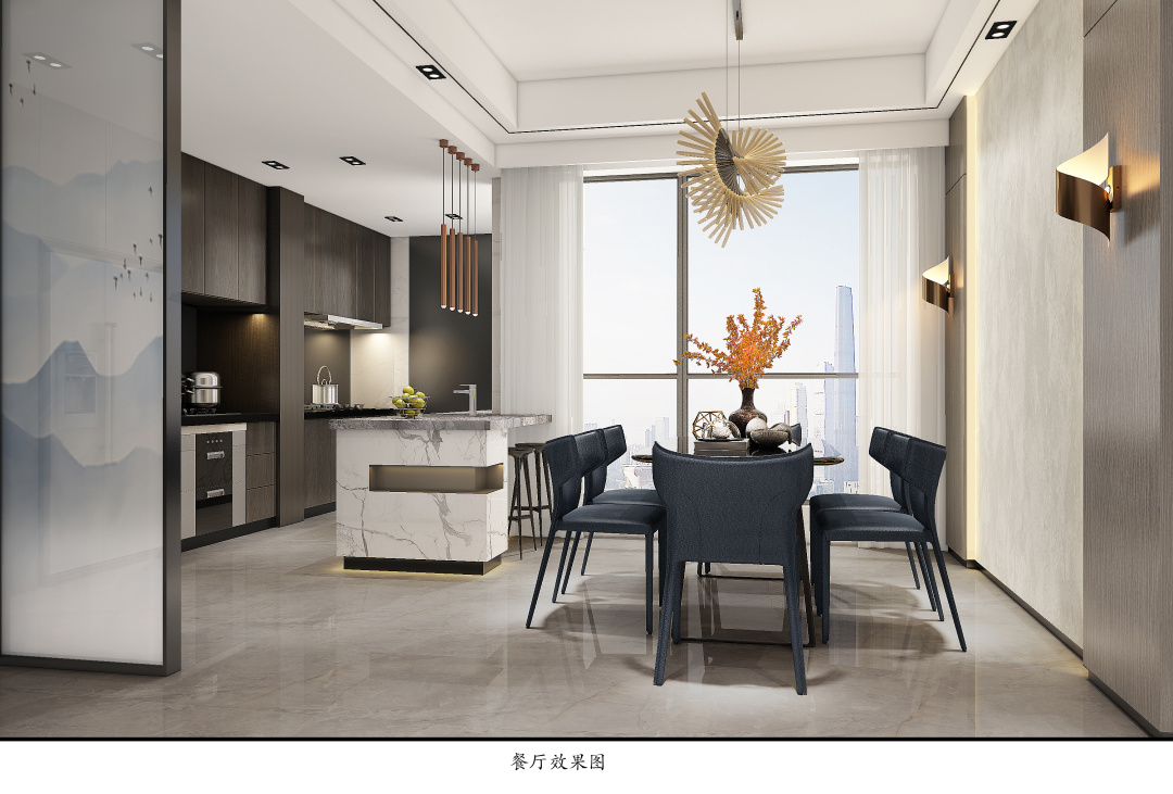 诛仙张小凡归隐之居——170平方米现代风格|珠海御城金湾家装设计案例