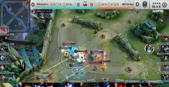 文华养|KPL仅存的五大关羽也敢放出来?QG逆转eStar,出线形势一片大好!