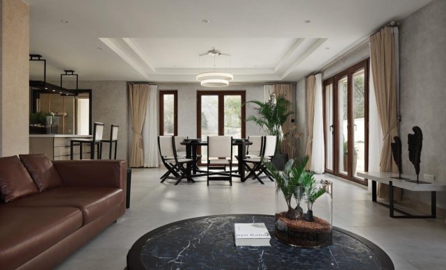 680㎡东南亚风三口之家别墅设计，享受自然田园的轻松悠然