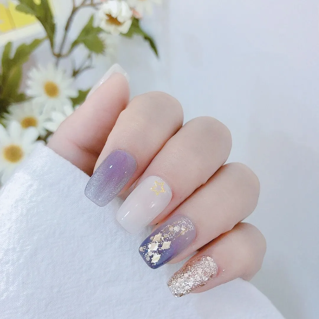 美甲|简约不花哨的INS风美甲，很高级~