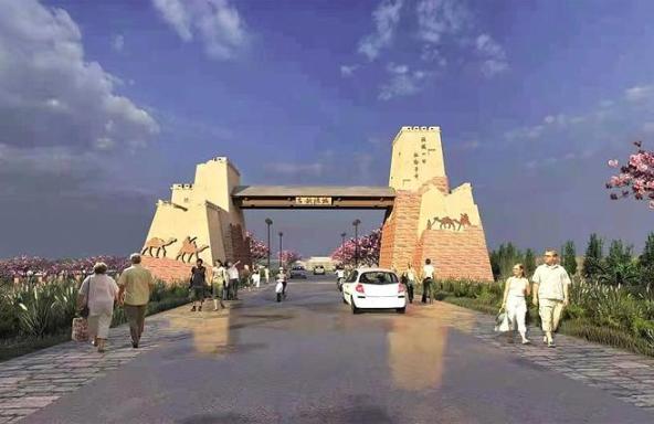 古镇 甘肃未开先火的“人造景区”，耗资3亿元，有望比肩嘉峪关
