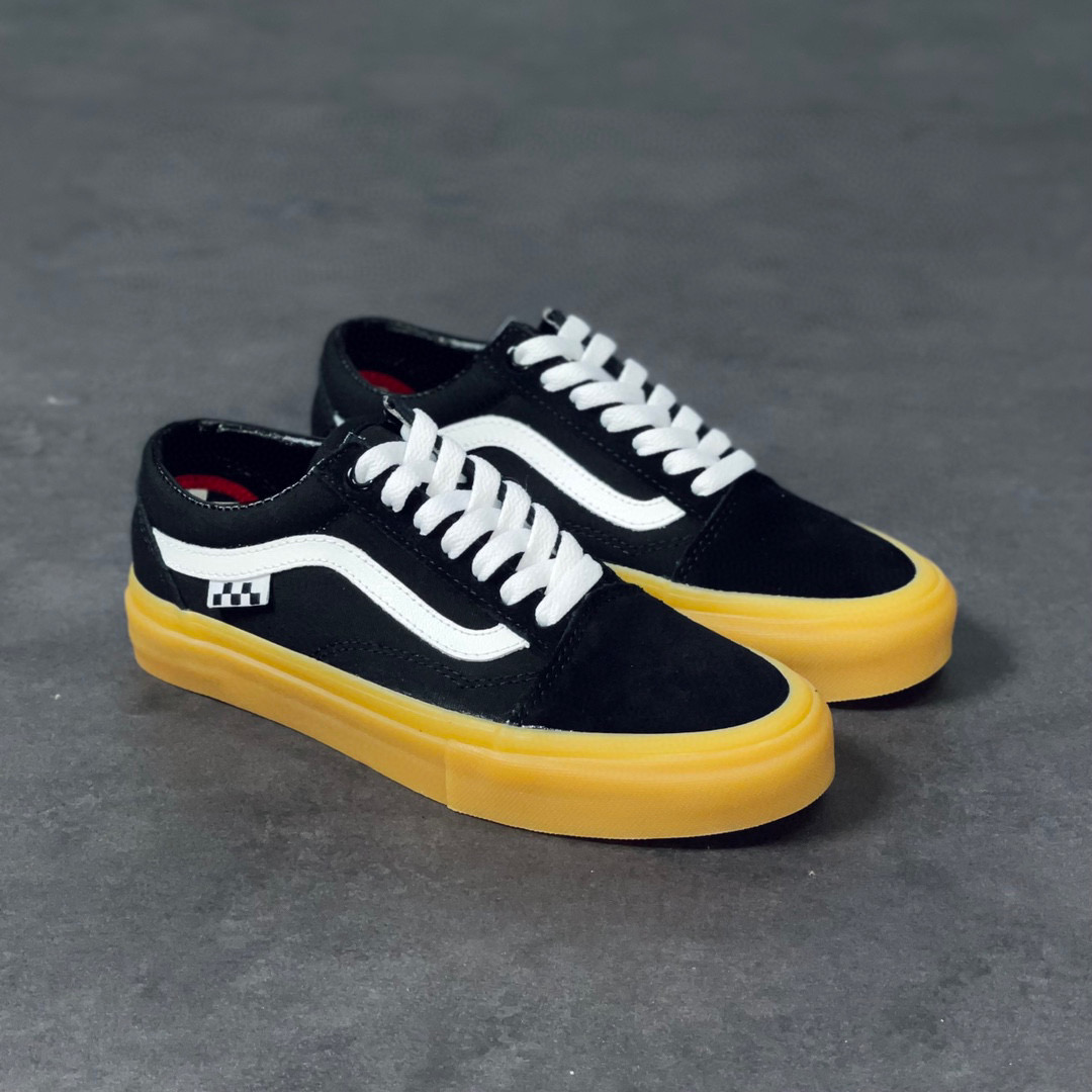 莆田鞋匠 Vans Old Skool 生胶底Pro经典布鞋