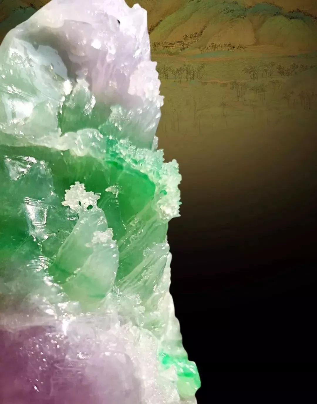 翡翠|玉赏 | 翡翠带你游山水~