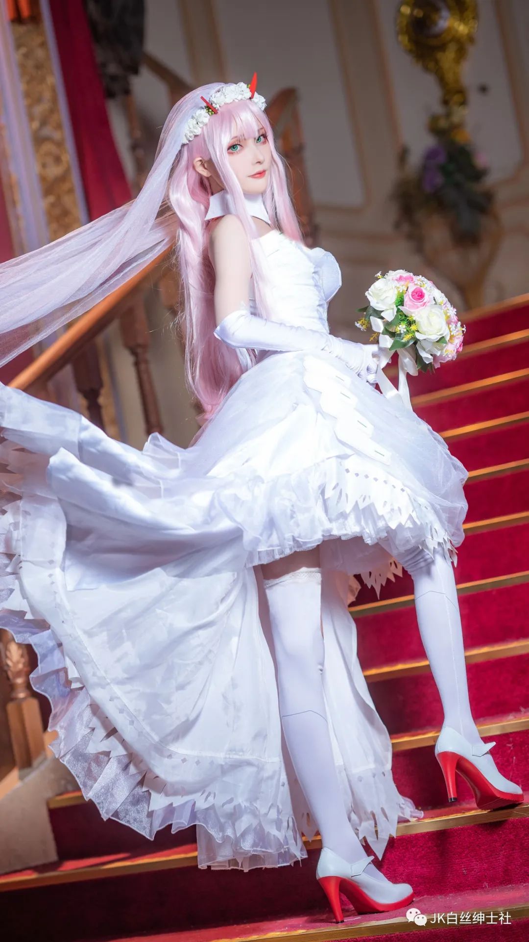 萝莉控|cos：一组02花嫁的cos正片@萝莉控