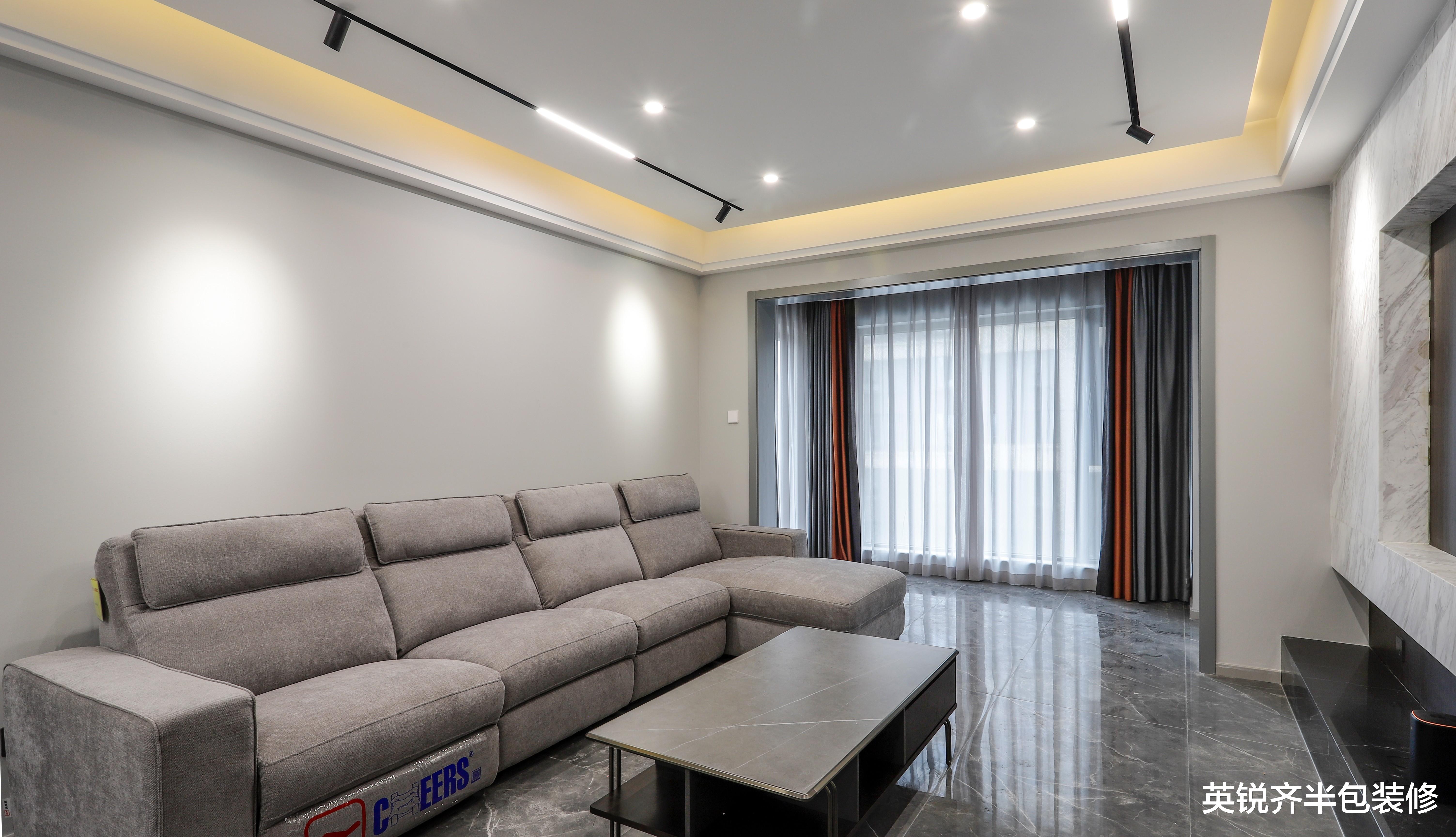 110平现代简约混搭四室婚房