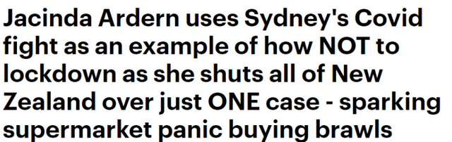 水坝|悉尼抗疫成“反面教材”!新西兰:轻度的长期封锁注定要失败