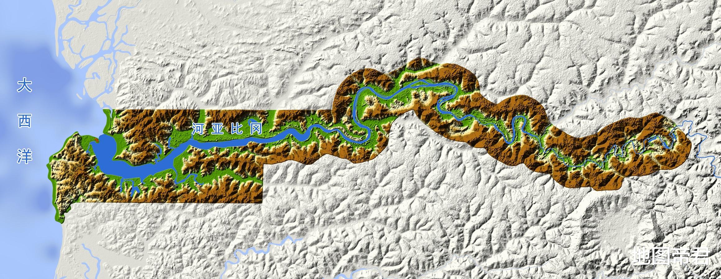 塞內加爾領土被岡比亞攔腰一斷，地圖上是如何形成的？-圖5