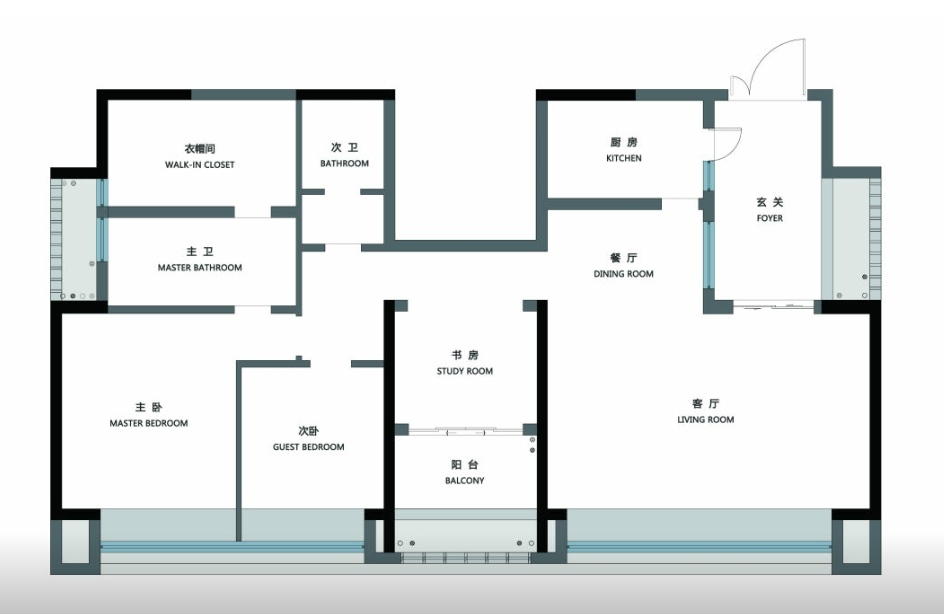 新住家居|她坚持在玄关加一扇门,家人都觉得很鸡肋,入住后才发现真好用!