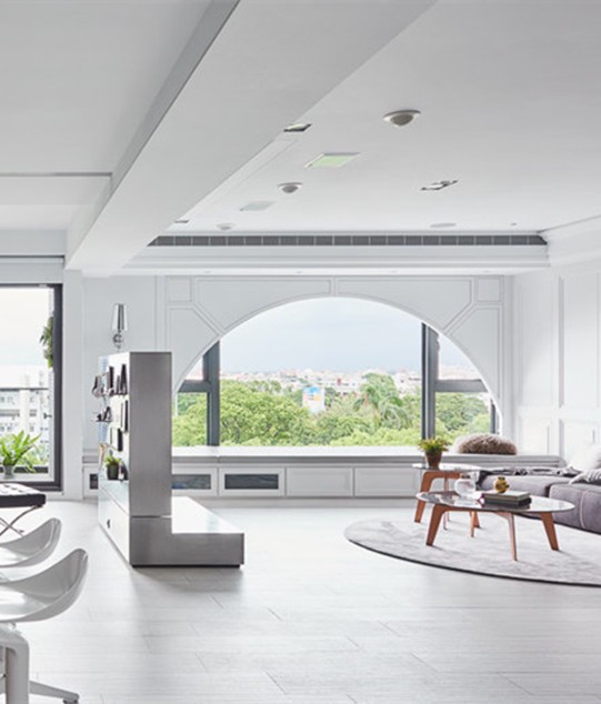 |实不相瞒，我早看不上传统电视墙了，换个可旋转的矮墙，人见人夸