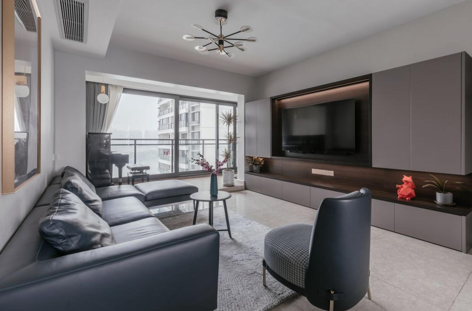 |越简单的装修，反而越贴近生活，她125㎡新家，氛围真让人着迷