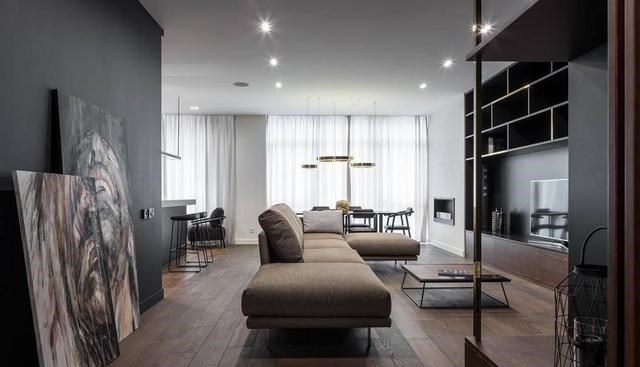 152㎡自然时尚的材质,简约经典的风格,打造一个20年也不过时的家