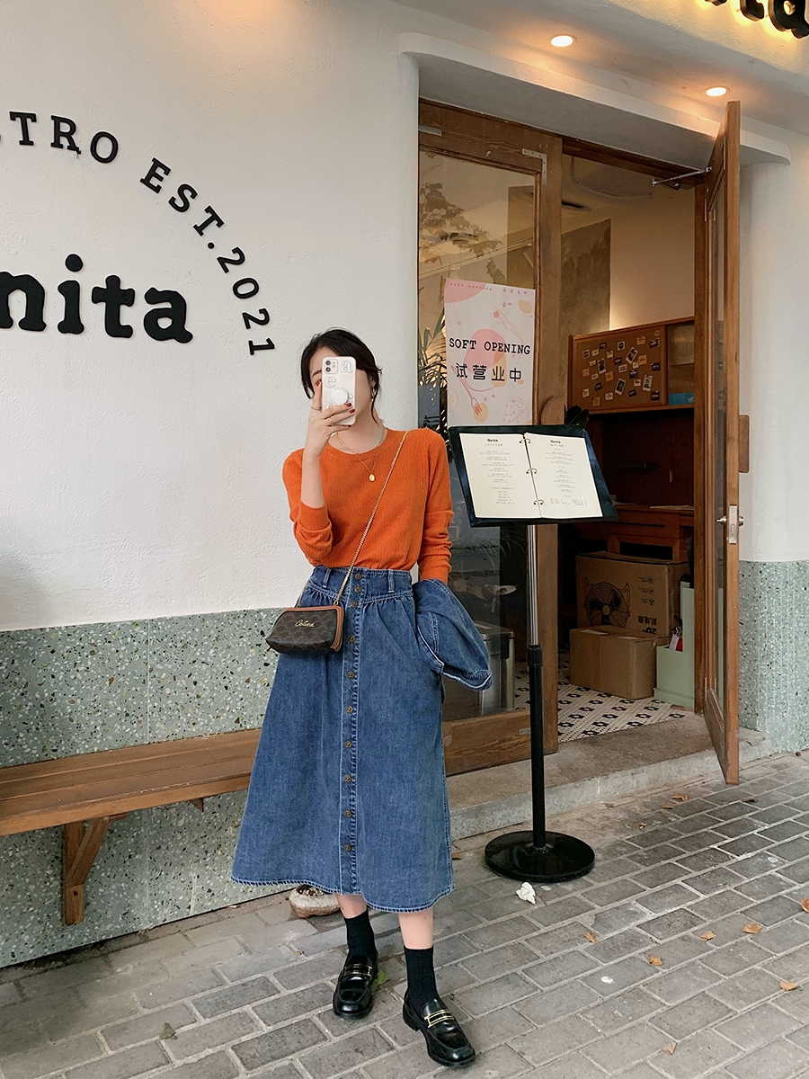 丁丁北好美|牛仔外套搭配裤子or裙子？两种风格都很圈粉，简单实穿有气质！