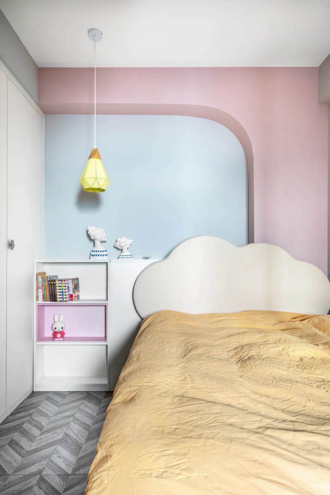 80m2老房大改造：不浪费1的m2复古风，一进门就赢了！